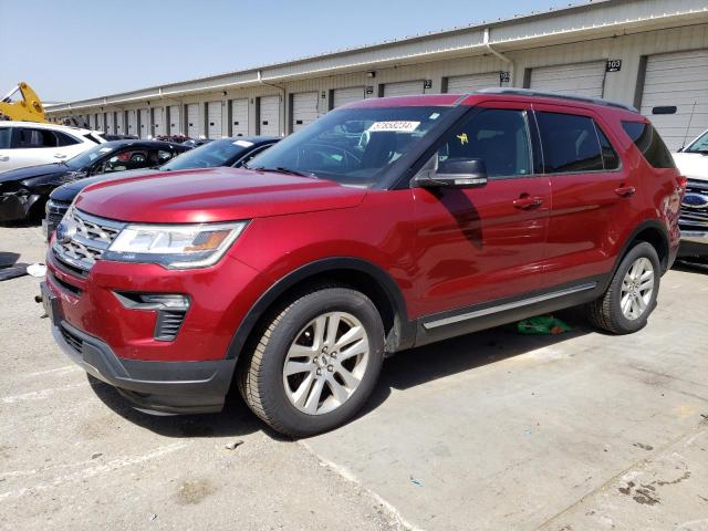 FORD EXPLORER X 2018 with VIN 1FM5K8D83JGB25030 - Photo from auction