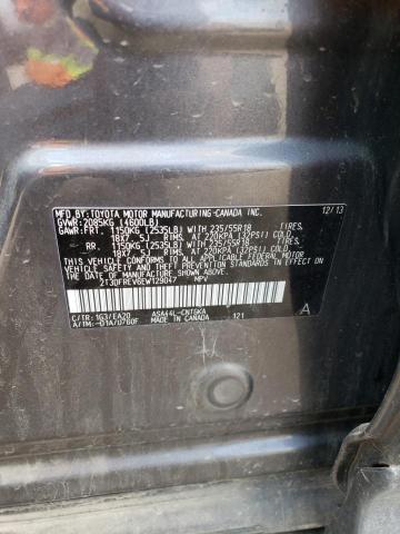 Photo 14 from auction – 2014 TOYOTA RAV4 LIMIT with VIN 2T3DFREV6EW129047