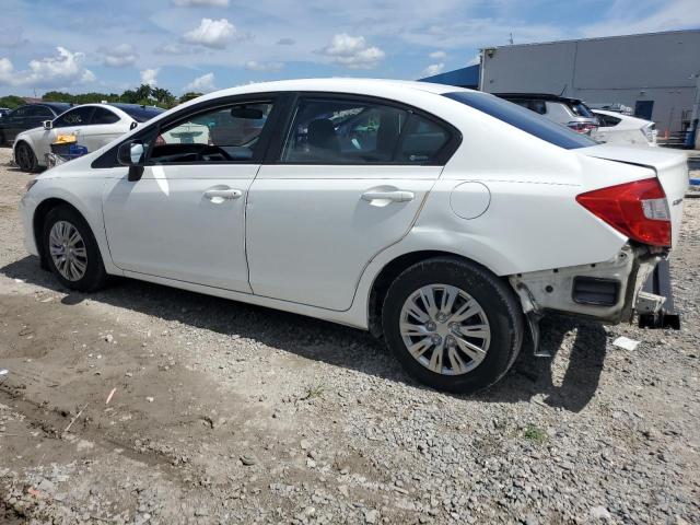 Photo 2 from auction – 2012 HONDA CIVIC LX with VIN 19XFB2F50CE094475
