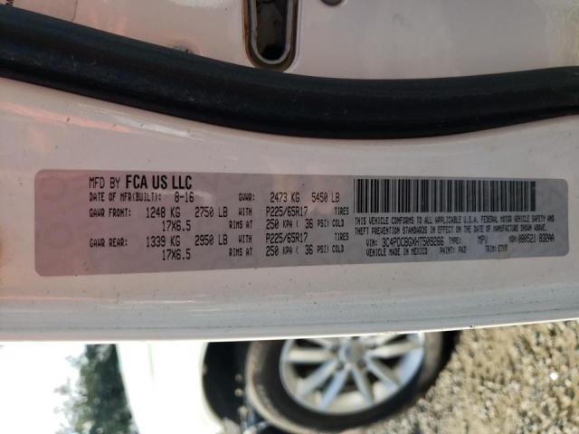 Photo 14 from auction – 2017 DODGE JOURNEY SX with VIN 3C4PDCBGXHT509266