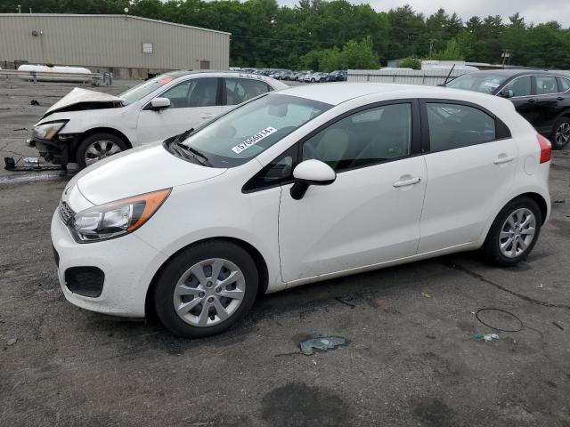KIA RIO LX 2014 with VIN KNADM5A33E6415245 - Photo from auction