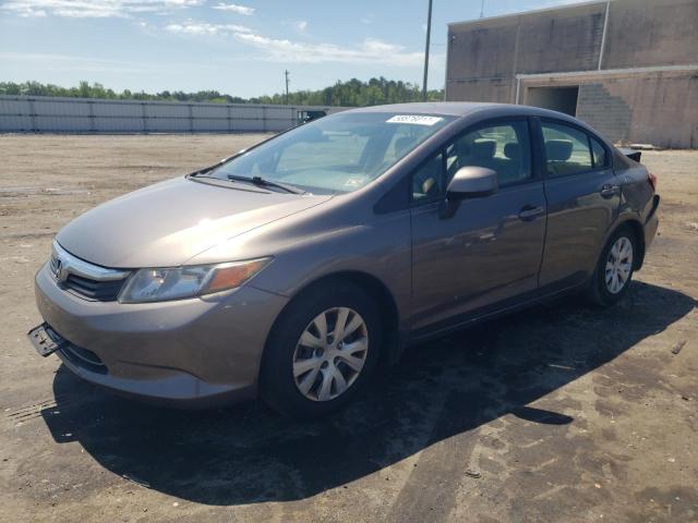 HONDA CIVIC LX 2012 with VIN 19XFB2F53CE108787 - Photo from auction
