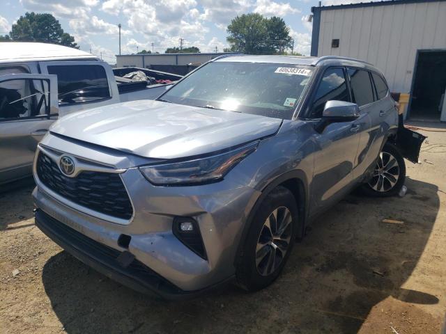 TOYOTA HIGHLANDER 2021 with VIN 5TDGZRAH7MS065007 - Photo from auction