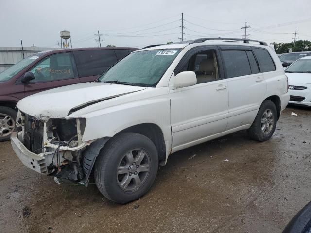 TOYOTA HIGHLANDER 2007 with VIN JTEDP21AX70128705 - Photo from auction