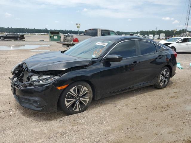 HONDA CIVIC EX 2018 with VIN JHMFC1F33JX001353 - Photo from auction