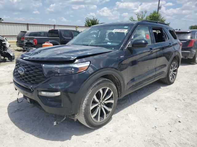 FORD EXPLORER S 2022 with VIN 1FMSK7KH8NGA28475 - Photo from auction
