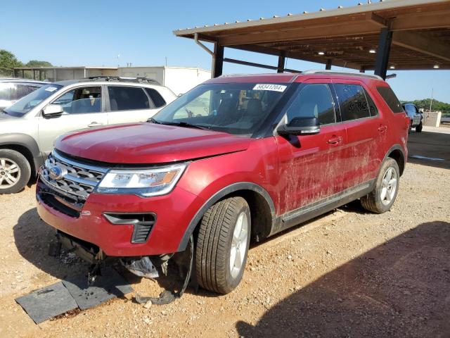 FORD EXPLORER X 2018 with VIN 1FM5K7D80JGA36901 - Photo from auction
