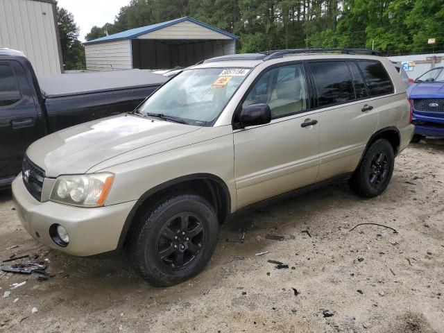 TOYOTA HIGHLANDER 2002 with VIN JTEHF21A620094811 - Photo from auction