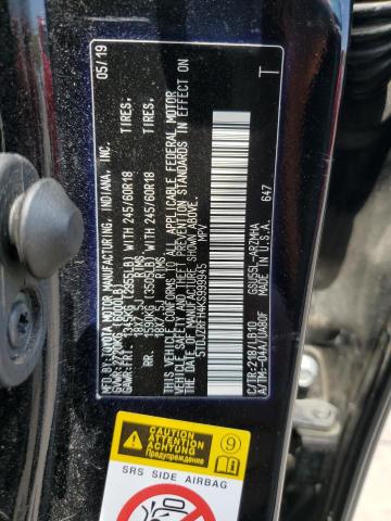 Photo 14 from auction – 2019 TOYOTA HIGHLANDER with VIN 5TDJZRFH4KS999945