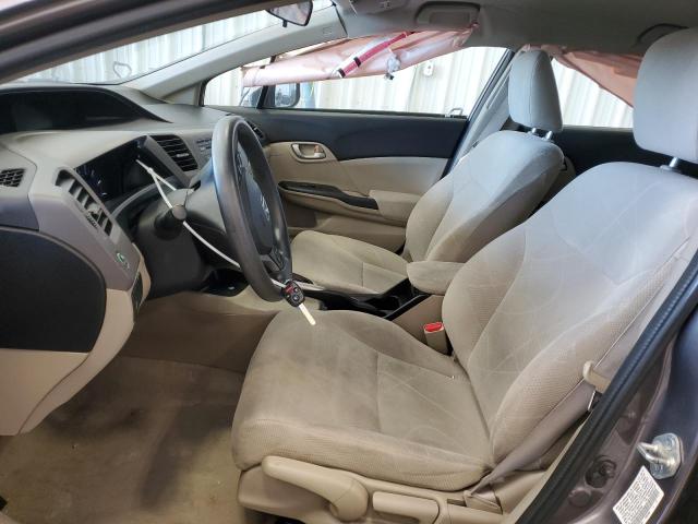 Photo 7 from auction – 2012 HONDA CIVIC LX with VIN 19XFB2F58CE087046