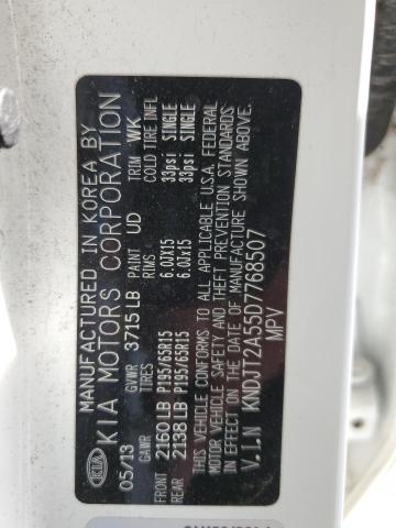 Photo 14 from auction – 2013 KIA SOUL with VIN KNDJT2A55D7768507