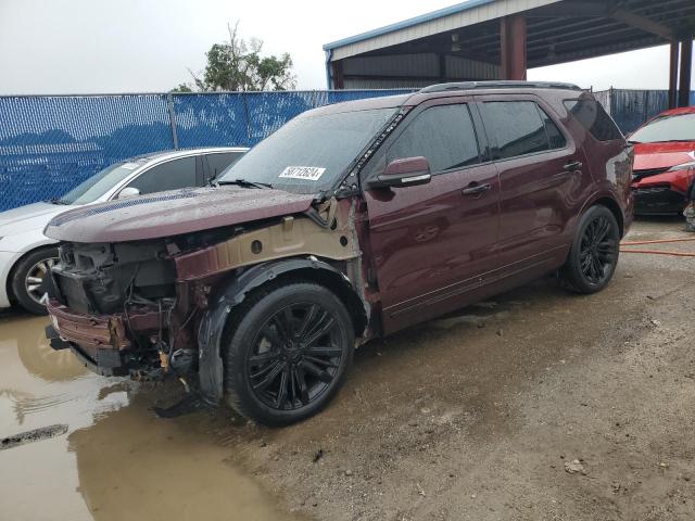 FORD EXPLORER P 2018 with VIN 1FM5K8HT8JGB04494 - Photo from auction
