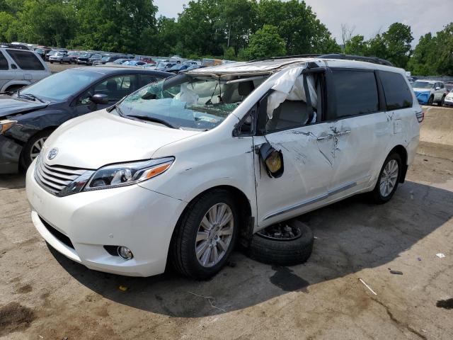TOYOTA SIENNA XLE 2015 with VIN 5TDDK3DC8FS095866 - Photo from auction