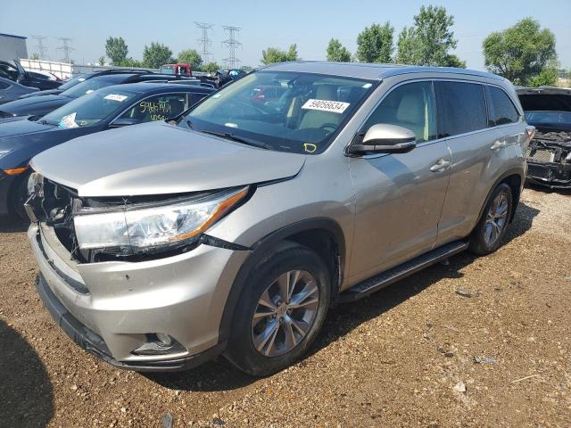 TOYOTA HIGHLANDER 2015 с VIN 5TDJKRFH6FS075050 - Фото с аукциона