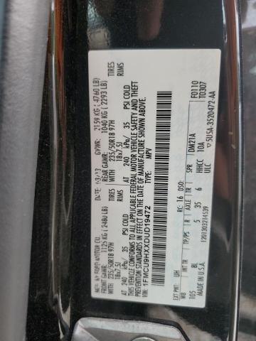 Photo 14 from auction – 2013 FORD ESCAPE SEL with VIN 1FMCU9HXXDUD19472