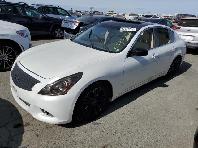 INFINITI G37 BASE 2010 with VIN JN1CV6AP3AM203474 - Photo from auction