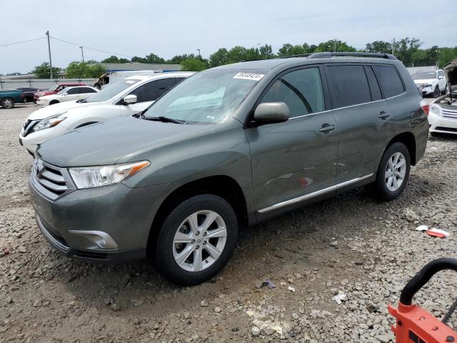 TOYOTA HIGHLANDER 2013 with VIN 5TDBK3EH5DS253871 - Photo from auction