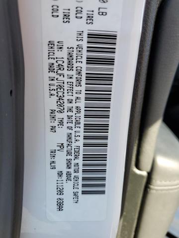 Photo 14 from auction – 2014 JEEP GRAND CHER with VIN 1C4RJFJT0EC342070