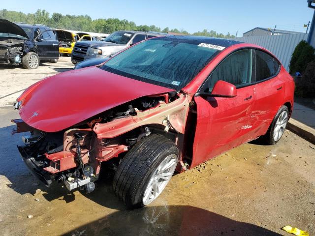 TESLA MODEL Y 2022 with VIN 7SAYGDEE6NA014763 - Photo from auction