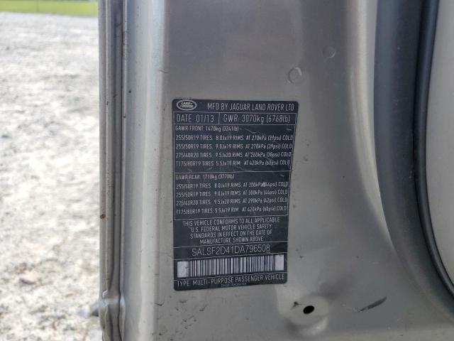 Photo 14 from auction – 2013 LAND ROVER RANGE ROVE with VIN SALSF2D41DA796508