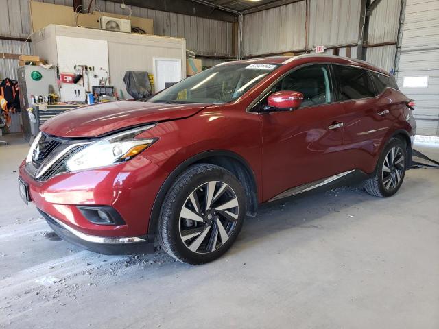 NISSAN MURANO S 2016 with VIN 5N1AZ2MG5GN172028 - Photo from auction
