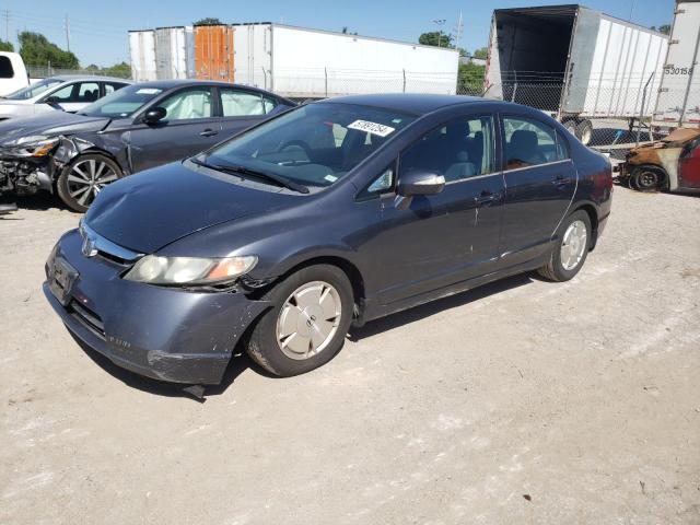 Photo 1 from auction – 2007 HONDA CIVIC HYBR with VIN JHMFA36257S005600