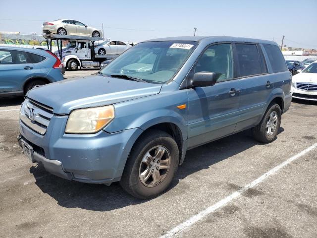 HONDA PILOT LX 2006 with VIN 5FNYF28106B014470 - Photo from auction