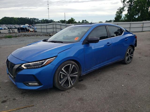 NISSAN SENTRA SR 2022 with VIN 3N1AB8DV0NY209256 - Photo from auction