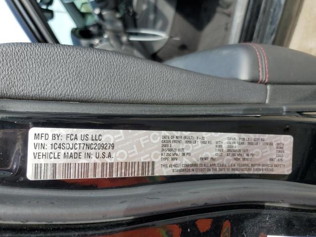 Photo 14 from auction – 2022 DODGE DURANGO R/ with VIN 1C4SDJCT7NC209279