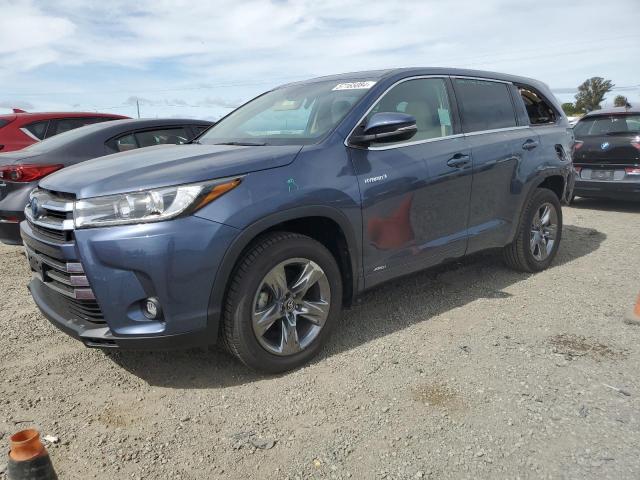 TOYOTA HIGHLANDER 2019 with VIN 5TDDGRFH5KS063786 - Photo from auction