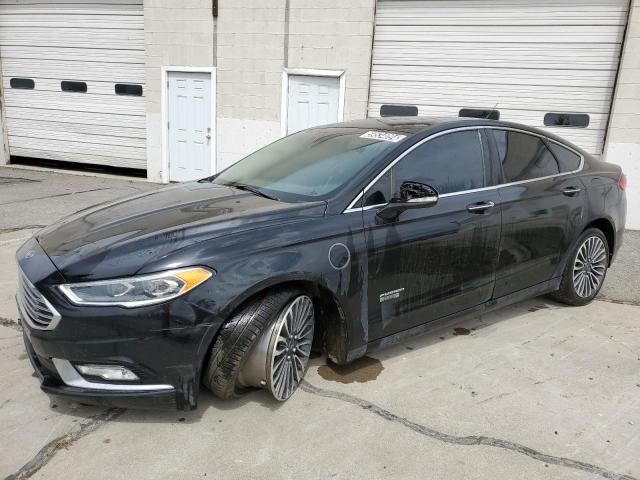 FORD FUSION SE 2017 with VIN 3FA6P0PU1HR190410 - Photo from auction
