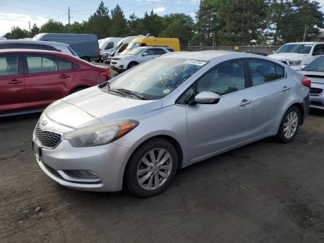 KIA FORTE EX 2014 with VIN KNAFX4A81E5187130 - Photo from auction