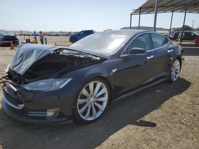TESLA MODEL S 2014 with VIN 5YJSA1H15EFP34408 - Photo from auction