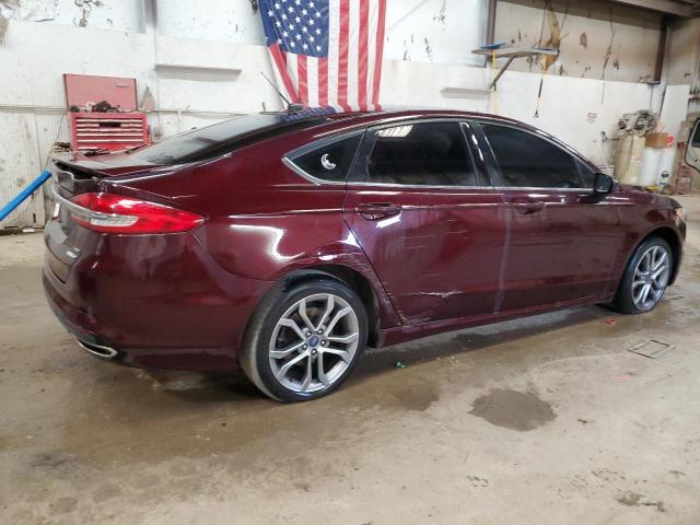 Photo 3 from auction – 2017 FORD FUSION SE with VIN 3FA6P0T99HR264450