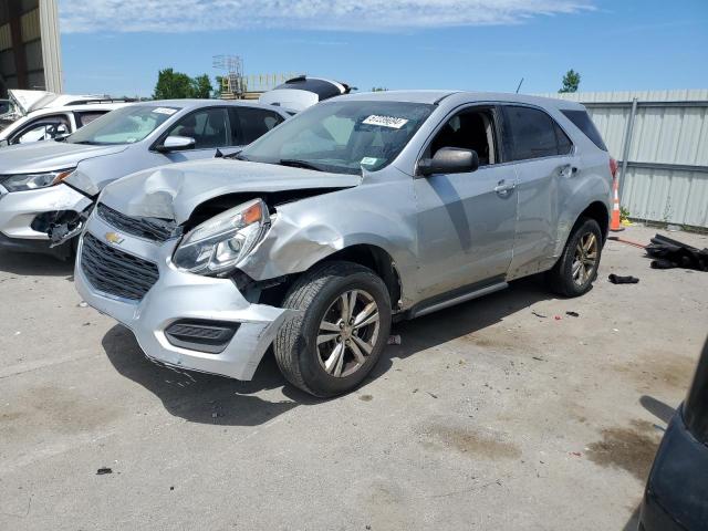 CHEVROLET EQUINOX LS 2017 with VIN 2GNALBEK1H1545360 - Photo from auction