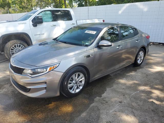 KIA OPTIMA LX 2018 with VIN 5XXGT4L32JG210313 - Photo from auction