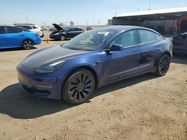 TESLA MODEL 3 2023 with VIN 5YJ3E1EC0PF680369 - Photo from auction