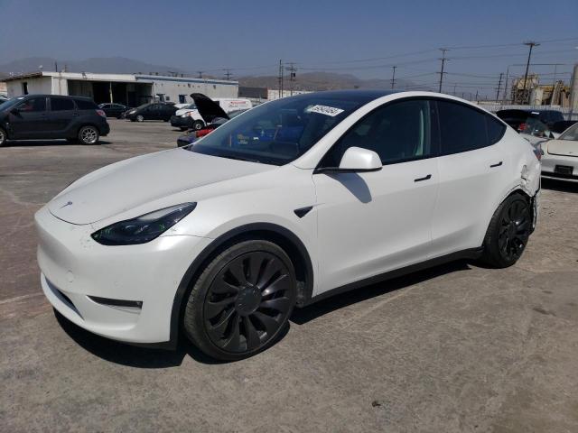 TESLA MODEL Y 2022 with VIN 7SAYGDEF4NF382127 - Photo from auction
