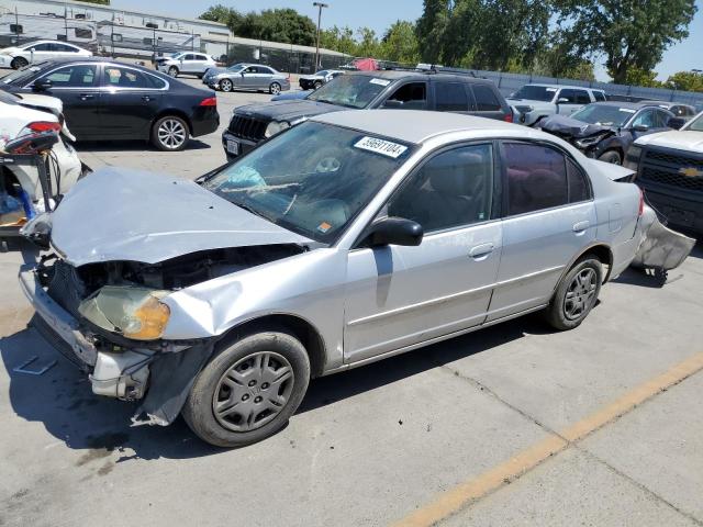 Photo 1 from auction – 2002 HONDA CIVIC LX with VIN 2HGES16522H571305