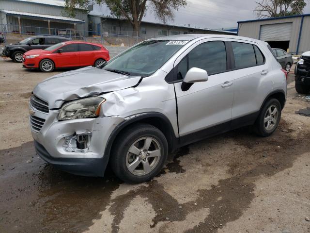 CHEVROLET TRAX LS 2016 with VIN KL7CJNSB5GB612955 - Photo from auction
