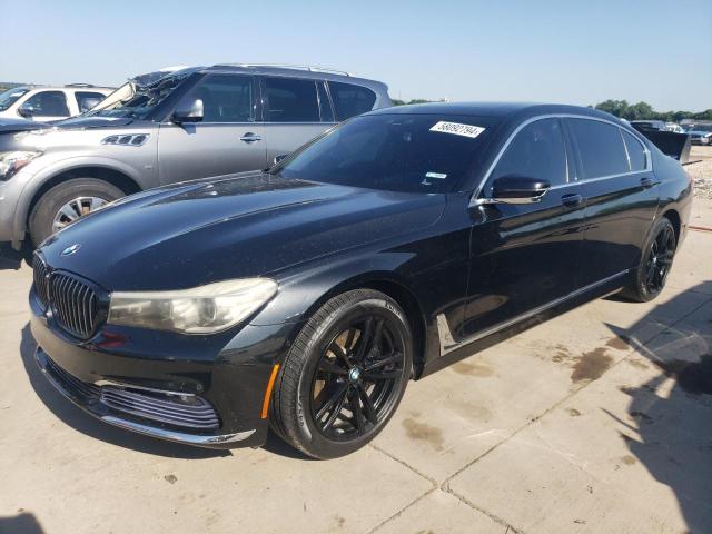 BMW 740 I 2017 with VIN WBA7E2C56HG739263 - Photo from auction