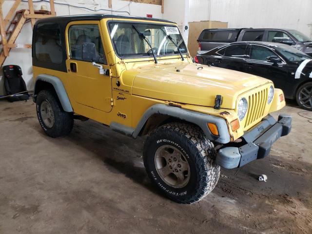 Photo 4 from auction – 2000 JEEP WRANGLER / with VIN 1J4FA49S8YP799221