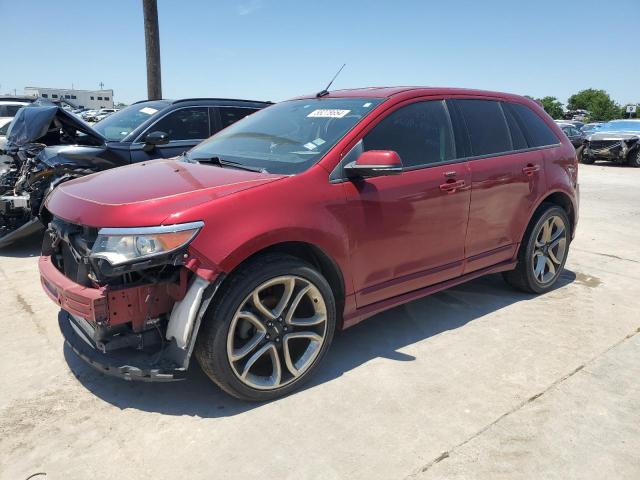 FORD EDGE 2013 with VIN 2FMDK3AK0DBC61786 - Photo from auction
