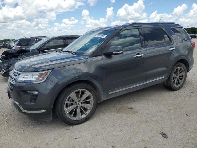 FORD EXPLORER L 2018 with VIN 1FM5K7F81JGA85909 - Photo from auction