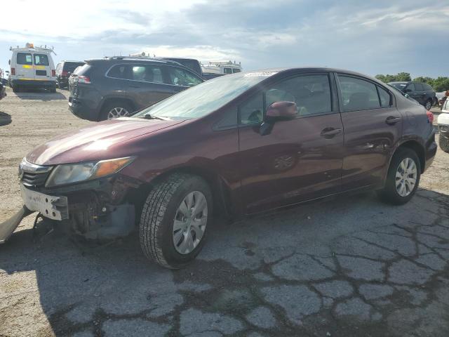 HONDA CIVIC LX 2012 with VIN 19XFB2F50CE032719 - Photo from auction