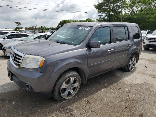 HONDA PILOT EXL 2014 with VIN 5FNYF3H50EB004674 - Photo from auction