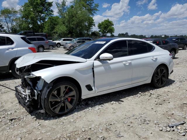 GENESIS G70 BASE 2023 with VIN KMTG54TE6PU128875 - Photo from auction