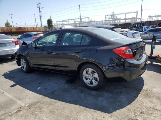Photo 2 from auction – 2012 HONDA CIVIC LX with VIN 19XFB2F57CE345895