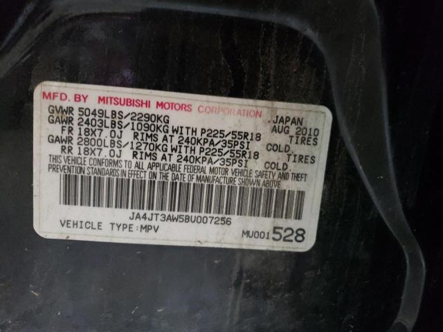 Photo 14 from auction – 2011 MITSUBISHI OUTLANDER with VIN JA4JT3AW5BU007256