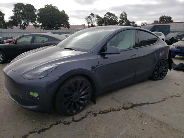 TESLA MODEL Y 2023 with VIN 7SAYGDEF2PF854313 - Photo from auction